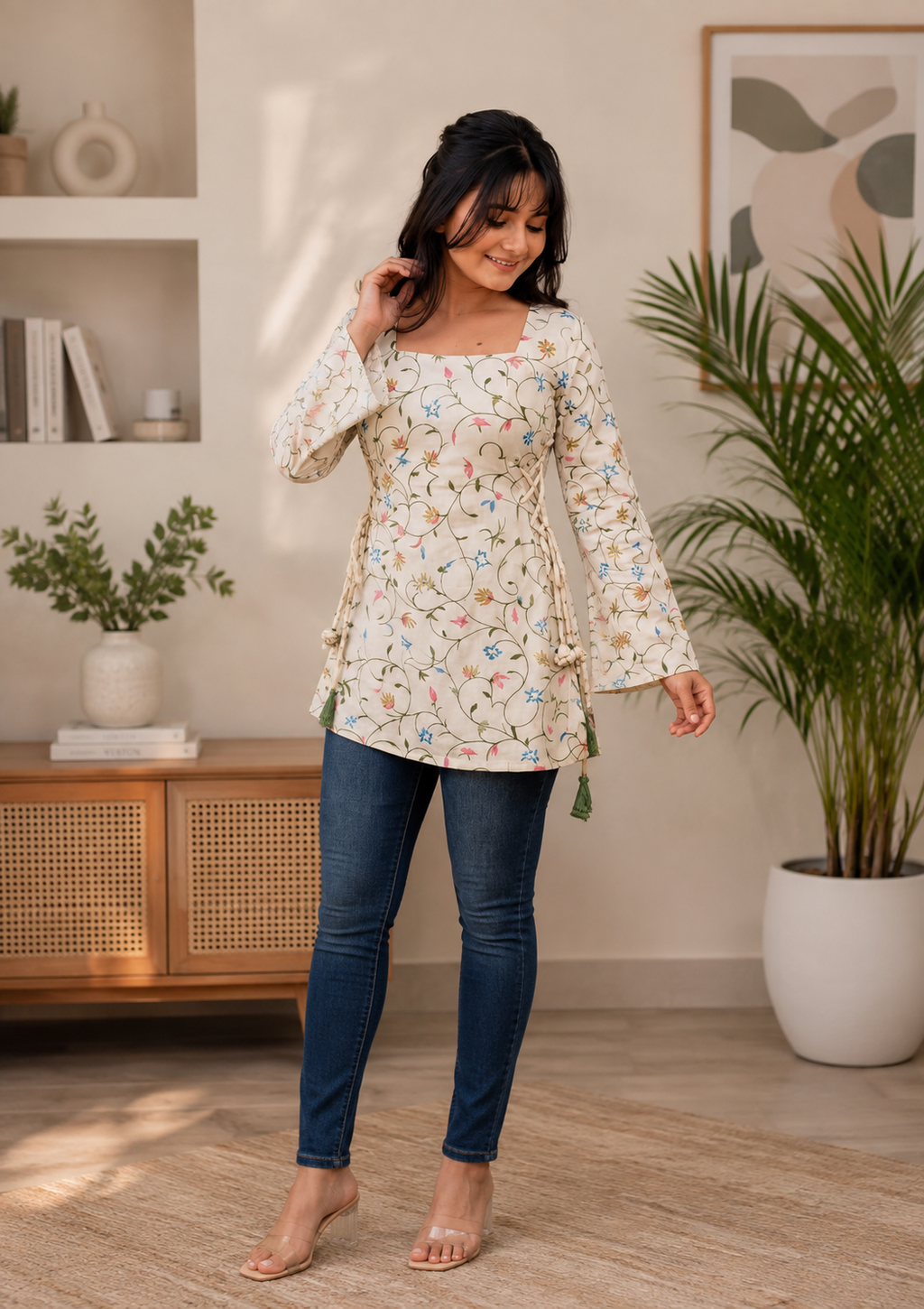 Kurtis for women and girls viral two side doori trendinng Kurti
