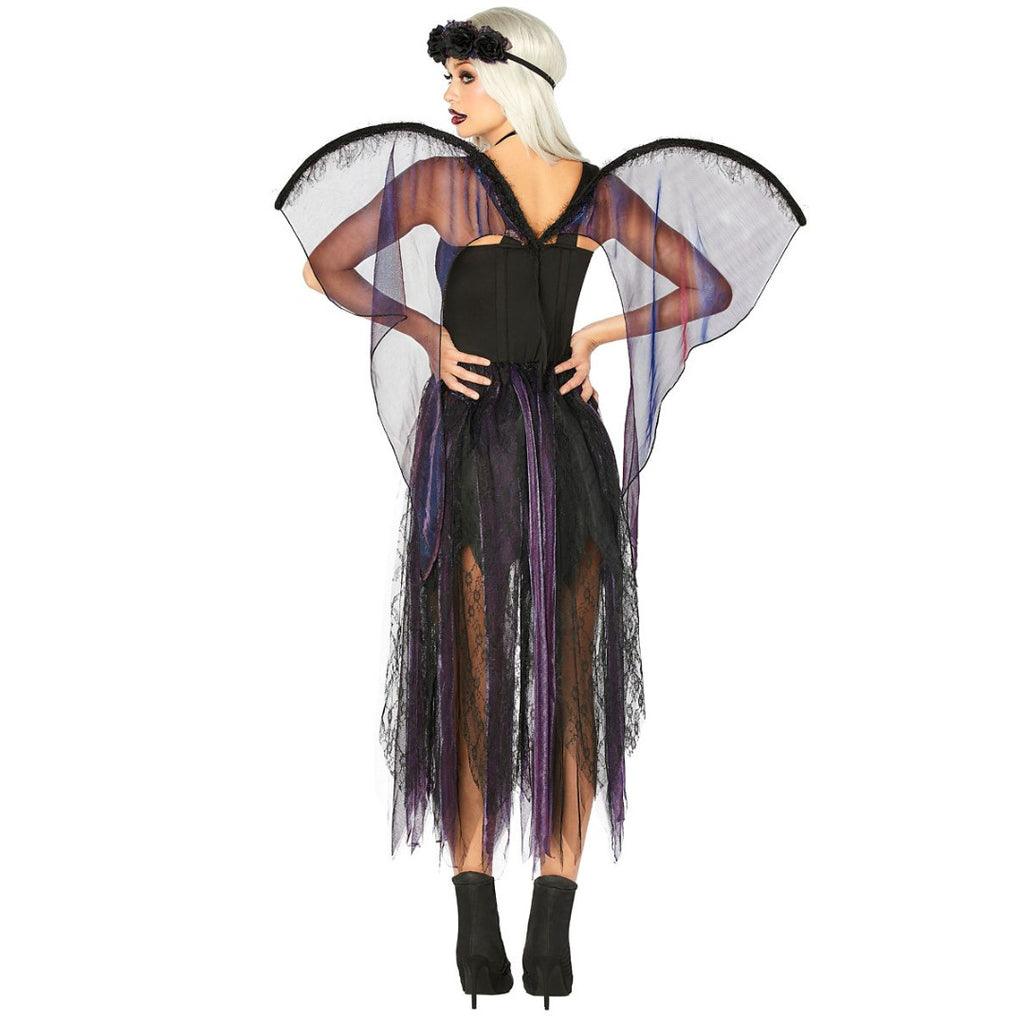 Horror Halloween Cosplay Ghost Bride Angel Costume Party Dark Angel Outfit
